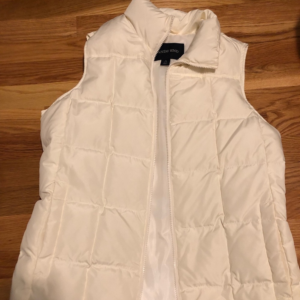 White Lands End Vest